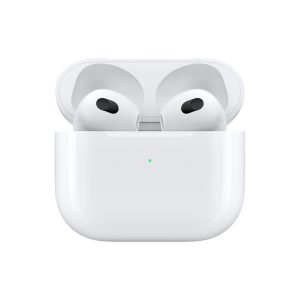 هدفون بی سیم اپل مدل AirPods 3 همراه با محفظه شارژ
